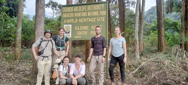 Kilembe trail Rwenzori mountains