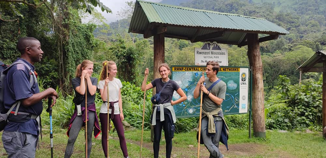 Rwenzori mountain huts along the Central circuit route