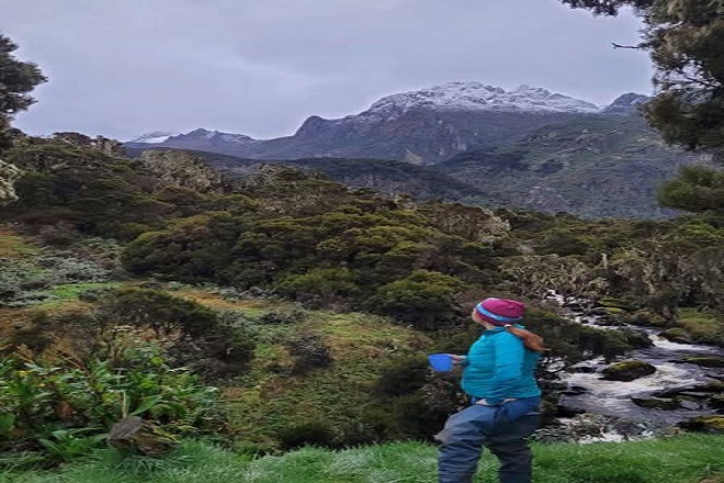 Climbing Rwenzori Mountains in December
